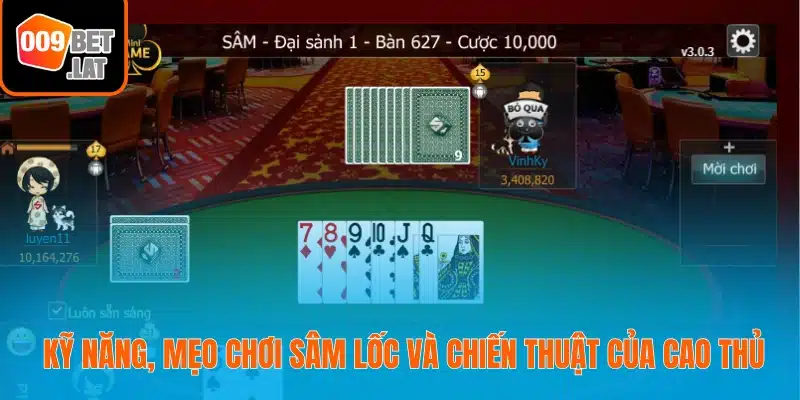 Mẹo chơi sâm lốc